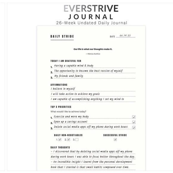 Everstrive Journal - Picture 3 of 5
